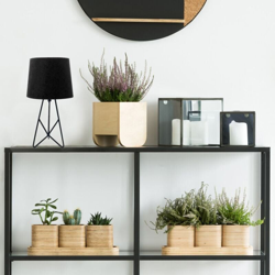 Lampada da Tavolo Sabine, Lampada Decorativa Metallo, 40W, Nero, ø 18 x H 33 cm - Lussiol precio