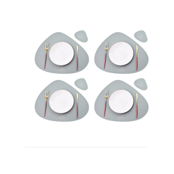 Set di 8 set da tavoli per tappetini da tavolo, tappetini da caffè resistenti al calore, antiscivolo, lavabile e calore all'interno, set da tavolo da en oferta