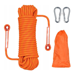 Corda arrampicata intrecciata corda corda corda corda rampicante corda 20 metri arancione 12mm corda rampicante en oferta