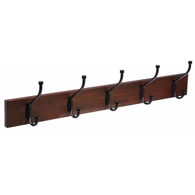 Cappotto in legno per cappotto all'uncinetto a muro