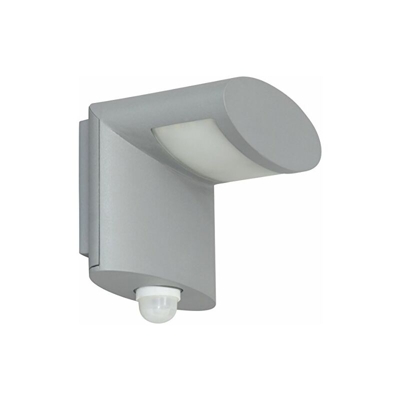 5000.477 Lampada da Parete a LED con Rilevatore di Movimento in Alluminio, Grigio - Ranex