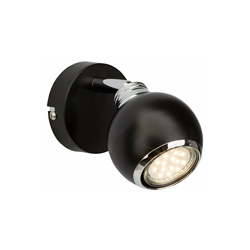 Ina - Faretto da parete a LED, orientabile, 250 lumen, 1 x GU10 3 W, con riflettore a LED - Brilliant precio