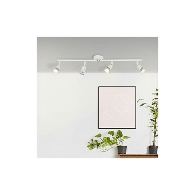 a + +, Loona LED Spot tubo, Metallo, bianco, 12 x 70 x 9.5 cm, GU10 3 watts 230 volts - Brilliant