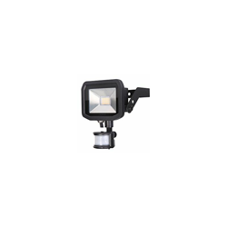 lfsp6b130Â Proiettore LED Extra piatto rilevatore movimento 3000Â K 600Â LM IP44, 8Â W, Nero - Luceco en oferta