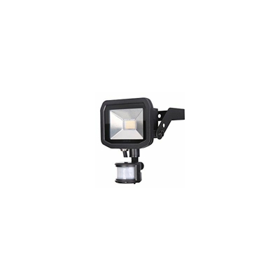 lfsp6b130Â Proiettore LED Extra piatto rilevatore movimento 3000Â K 600Â LM IP44, 8Â W, Nero - Luceco