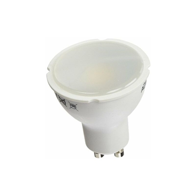 a2bc LED Lighting Lampadina LED 4000 K GU10, 8 W, bianco, 5.5 x 5 cm, 10 pezzi, vetro