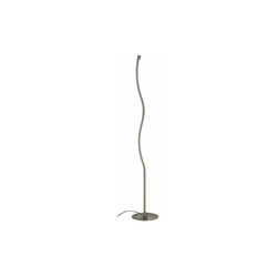 Briloner Leuchten 1374-012 - Lampada a stelo a LED, a 2 luci, a intensitÃ variabile, 1800 lm, in metallo, 17,3 W, colore: Nichel opaco en oferta