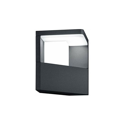 Trio Leuchten Trio 221760142 Lampada da Esterni in Alluminio, 9 W Integrato, Antracite Integriert