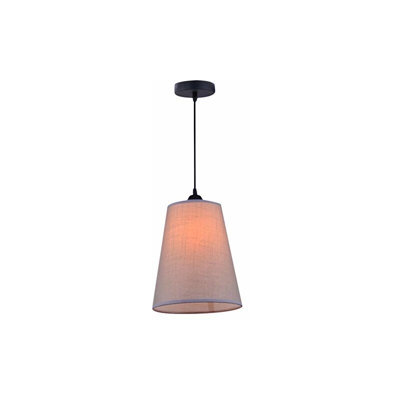 57217Â â??Â Lampada a sospensione, in alluminio, E27, colore: beige - Interfan