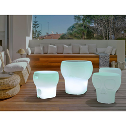 Sedia da esterno SOLARE+BATTERIA RICARICABILE LED/RGB TELECOMANDO - Moovere características