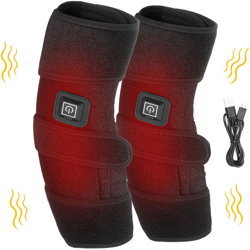 Ginocchiera riscaldata per alleviare il dolore Involucro riutilizzabile per terapia calda e fredda con nastri Hook & Loop Cuscinetto riscaldante con características