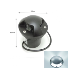 Vivalamp - FARETTO LED SEGNAPASSO 3W CARRABILE CALPESTABILE DA INCASSO 2 FASCIO LUCE NATURALE características