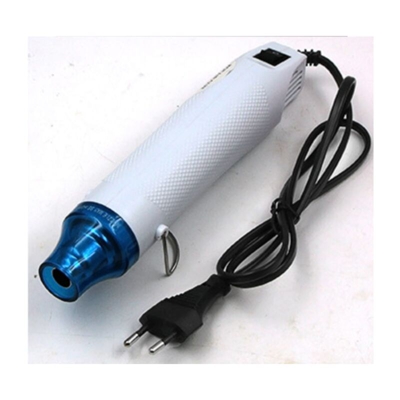 Mini Pistola termica 220V Blue Pistola termale, pistola ad aria calda, ceramica morbida, polvere di naufragio tampone in gomma / polvere di emergenza