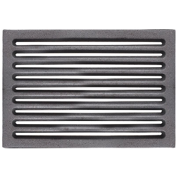Griglia in ghisa 20x30 cm per areazione per stufe camini barbecue base di appoggio legna en oferta