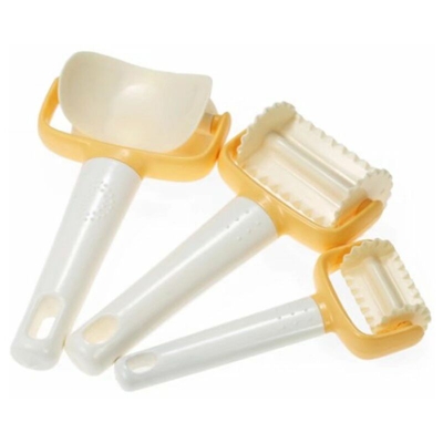 Kit Cookie Cutter, Pasta Ruota Rotolo, taglio quadrato angolare rotondo, rotondo, rettangolare, vassoio per biscotti a ingranaggio, set di utensili
