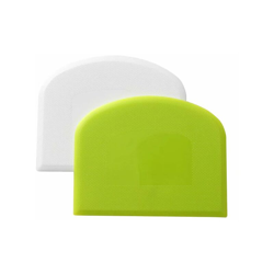 Raschietto per pasta di plastica per pasta raschietto coltello spatola spatola separatore utensili da cucina (bianco + verde) - precio