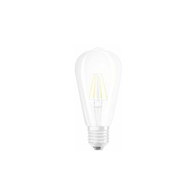 LED Retrofit CLASSIC ST Pacco da 10 x Lampadina LED, Attacco: E27, Bianca Calda, 2700 K, 6.50 W, Equivalenti a 60 W, LED Retrofit CLASSIC ST, Chiaro,
