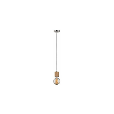 Paulmann 79698 Neordic Talin Lampadario a Sospensione Max. Globe-Warehouse Lampada a Sospensione In Ferro Spazzolato Per Lampadina E27, 230 V, 1 x 20
