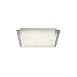 G98829/15 Larina - Plafoniera, in vetro e metallo, 20 W, colore: Cromo - Brilliant en oferta