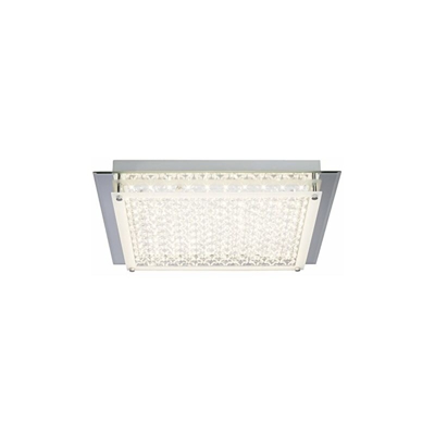 G98829/15 Larina - Plafoniera, in vetro e metallo, 20 W, colore: Cromo - Brilliant
