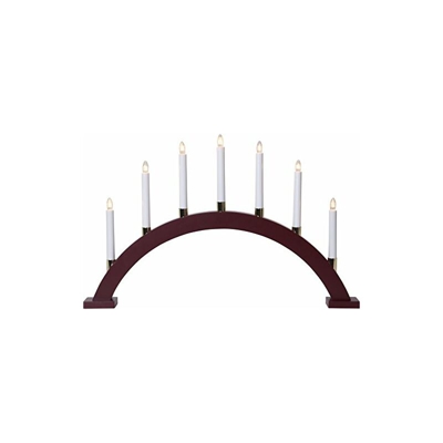 219Â â??Â 41, correzione arco'Gillian, 7Â luci, Legno, rosso, 6.3Â x 4.0Â x 0.6Â cm - Star