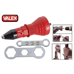 Accessorio Rivettatrice Per Avvitatori Con Attacco Esagonale Da 3/4 "Valex" precio