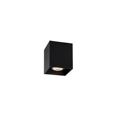 BODI Deckenleuchte Viereckig, GU 10, 8 x 9,5 cm, schwarz 09101/01/30 - Lucide