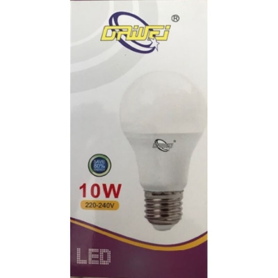 lampadina 10W lampada sfera a bulbo E27 810lm luce bianco freddo 6000k ghiaccio - Driwei