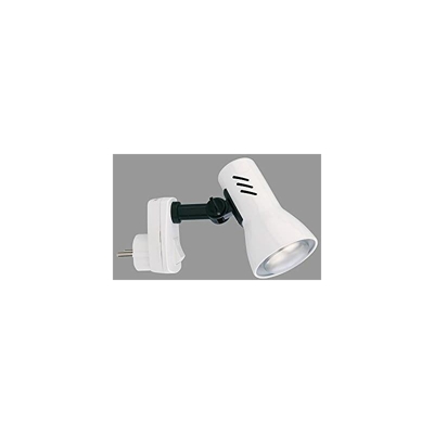 2763-016P - Lampada da lettura, 1 x E14, colore: Bianco - Briloner Leuchten