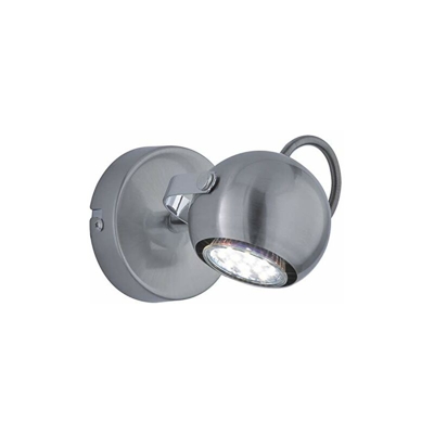 Bastia Applique Metallo, Nickel Satinato - Reality Leuchten