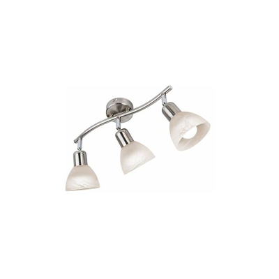 Nino Leuchten Lampada da soffitto, argento, L: 40cm