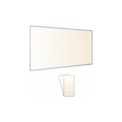 LEDVero Pannello ultrasottile con trasformatore EMV2016, Bianco caldo 3000K, 120x60, 60W, 2 Pezzi