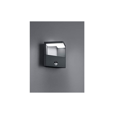 Trio Leuchten Trio 221769142 Lampada da Esterni in Alluminio, 9 W Integrato, Antracite Integriert