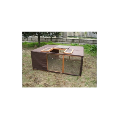 BUNNY BUSINESS Copertura Pieghevole per recinto, 152,4Â cm