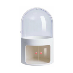 Scatola di immagazzinaggio cosmetico Trasparente trasparente con scatola di ribaltamento della scatola cosmetica per la scatola del desktop Prodotti en oferta