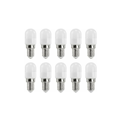 MENGSÂ® 10Â PZ E14Â 2Â W LED lampadina frigorifero della lampada AC 220Â â??Â 240Â V Bianco caldo 3000Â K 8Â X 2835Â SMD con PC Cappotto