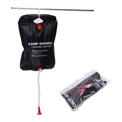 Pieghevole PVC Mountain Camping Doccia Borsa d'acqua Borsa da viaggio Borsa da viaggio per bagno Bagno da bagno Bagno Borsa da esterno dell'acqua