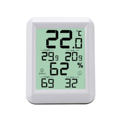 Igrometro termometro digitale igrometro igrometro a retroilluminazione temperatura monitor di umidità ( precio