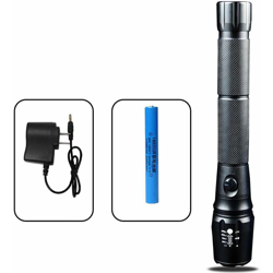 Super potente Torcia a LED Torcia a LED USB Ricaricabile multi modalità LED Torcia elettrica adattata al campeggio, caccia, polizia, escursionismo, en oferta