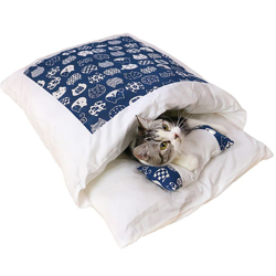 Lettiera Pet Letter Cat Letter Letter Cat Sacco a pelo per gatto rimovibile e gatto lavabile Cat Cat Letter Cat Sleeping Bag Blu Cat M características
