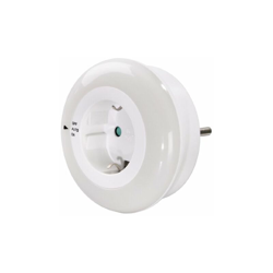 Spina Schuko passante con luce notturna'Circle' - Hama en oferta