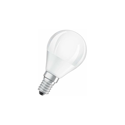 Sfera Lampadine LED, 5 W Equivalenti 40 W, Attacco E14, Luce Calda 2700K, Confezione da 10 Pezzi - Osram