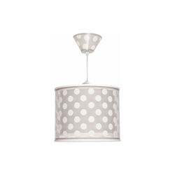 Dalber-Lampadario a sospensione, colore: marrone a pois ", led, plastica precio