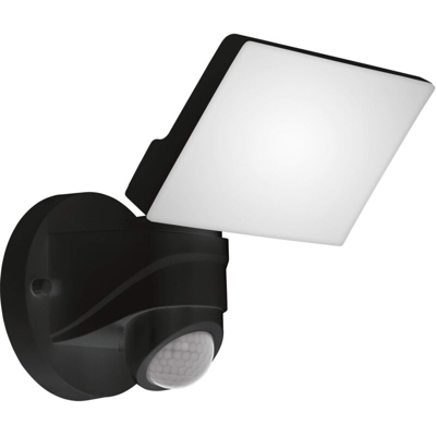 PAGINO - Lampada da parete, in plastica, colore: nero - Eglo