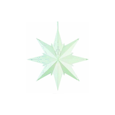 798-48 Mini Star Star ottone con Soquet E14 bianche 25 x 25 cm