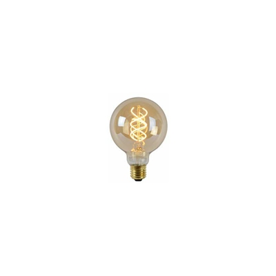 LED BulbÂ â??Â LED lampadaÂ â??Â Ã? 9,5Â cmÂ â??Â LED dim.Â â??Â 1Â X 5Â W 2200Â KÂ â??Â Amber - Lucide