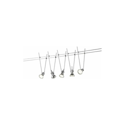 Trio Leuchten - Trio 770010587 Basic Faretto LED, 5x3 Watt, Titano, 500x8x28 cm, metallo precio