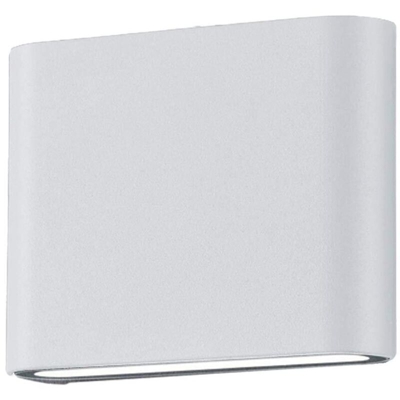 Trio Leuchten Thames II 227560231 - Lampada a LED per esterni, in alluminio, 2 x 2,5 Watt, colore: Bianco