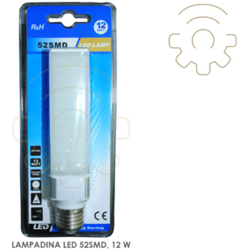 Rohs - Lampada lampadina led sfera bulbo 12W 52SMD Attacco E27 precio