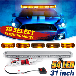 12V / 24V 31 '54 LED Beacon Beacon Recovery Hazard Light Lampeggiante Truck características
